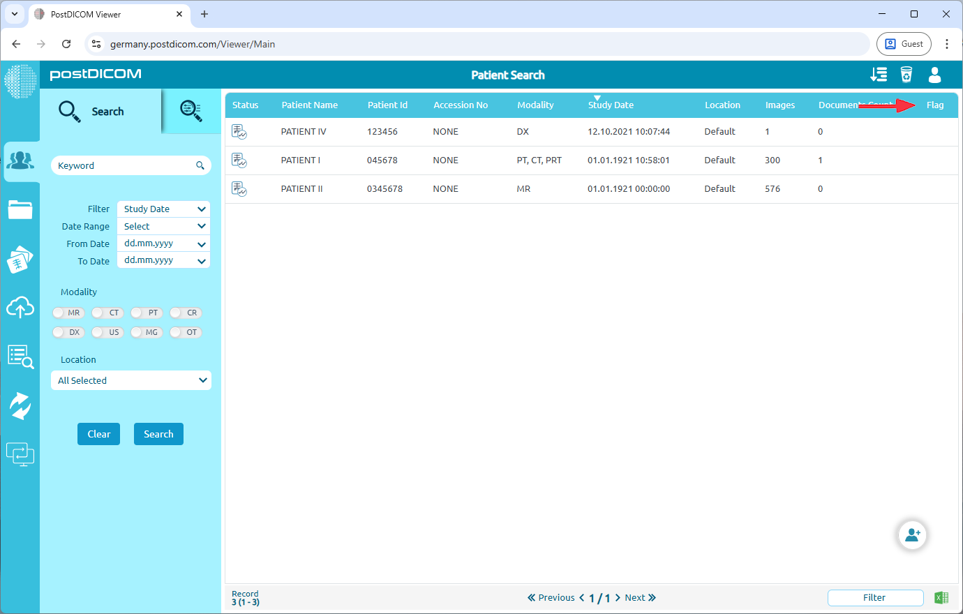 Using Flags to Organize and Filter Patient Orders
